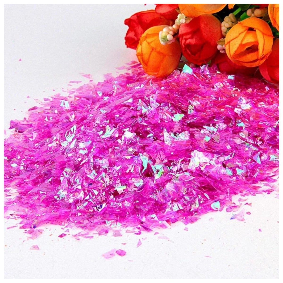 50g Holographic Nail Decoration Flakes 3D Sequin