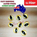 50pcs Round 6mm Glass Eyes Model C