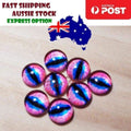 50pcs 6mm Round Glass Eyes – Dragon Lizard Frog