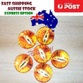 50pcs Round 6mm Glass Eyes Dragon Lizard Frog Eyeballs
