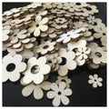 Wooden Flower Blank Forms with Centre Hole – 50pcs