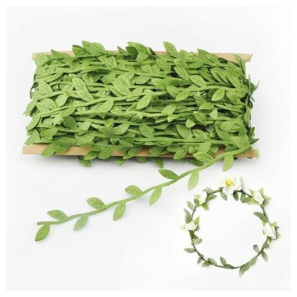 Artificial Vine Leaves 5m/10m for Wedding Wreath Decorations