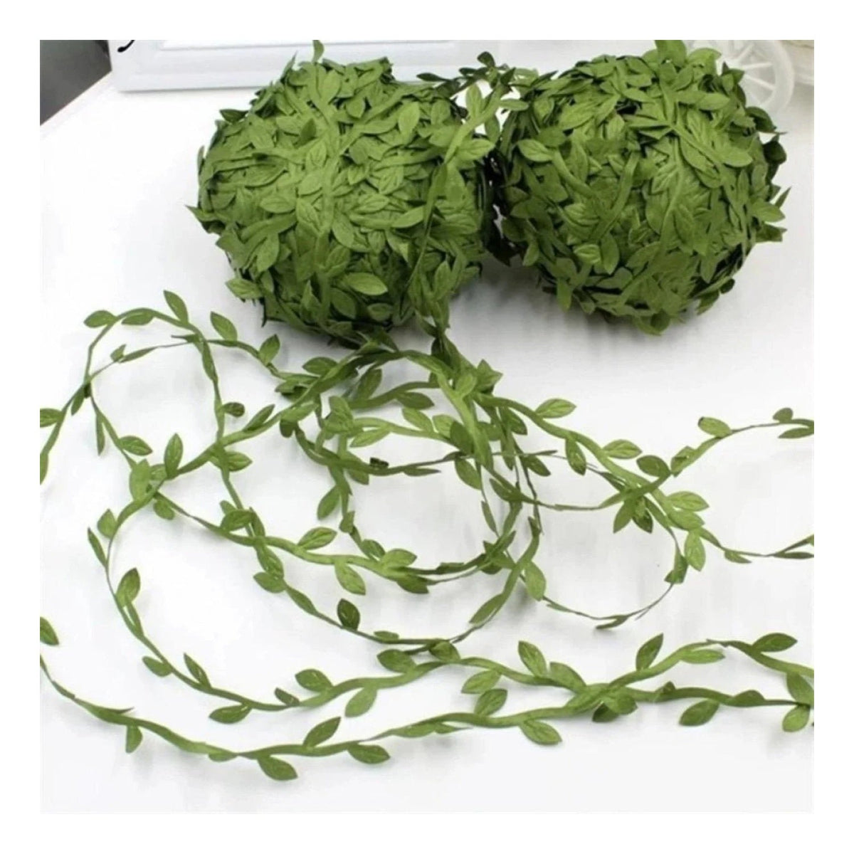 Artificial Vine Leaves 5m/10m for Wedding Wreath Decorations
