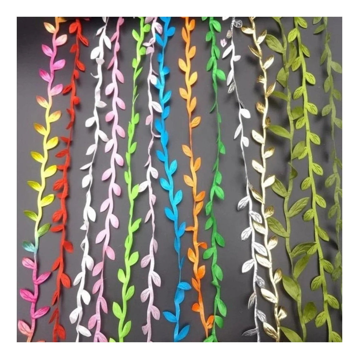 Artificial Vine Leaves 5m/10m for Wedding Wreath Decorations