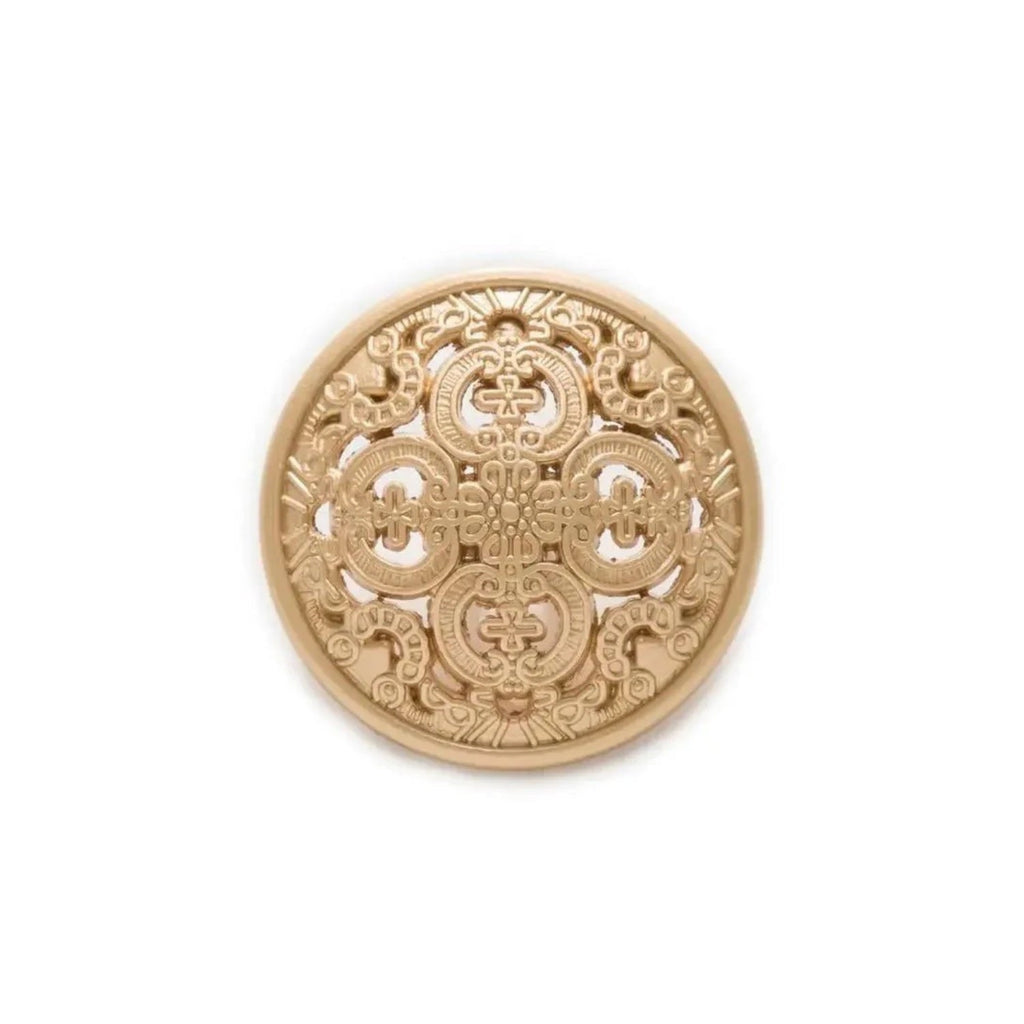 5pcs Lion Brooch for Jackets, Blazers & Uniforms 11.5-25mm Metal