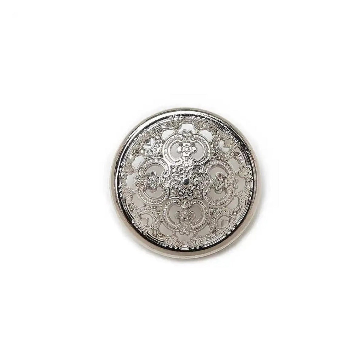 5pcs Lion Brooch for Jackets, Blazers & Uniforms 11.5-25mm Metal – Carved Silver 11.5mm