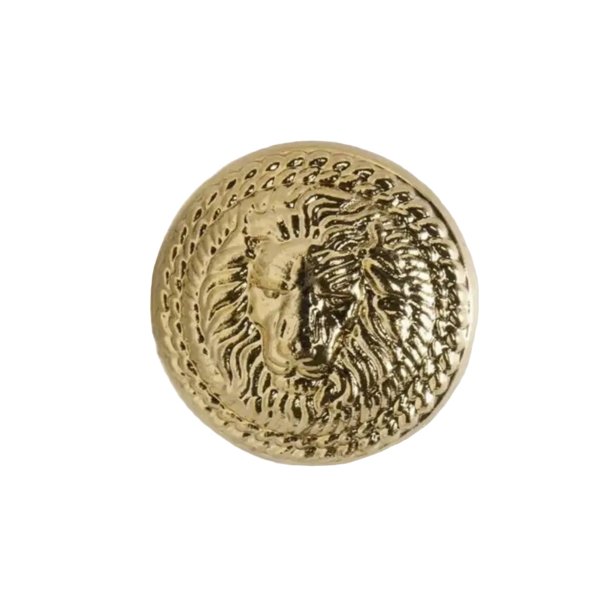 5pcs Lion Brooch for Jackets, Blazers & Uniforms 11.5-25mm Metal – Lion Gold 15mm, Lion Gold 20mm, Lion Gold 25mm