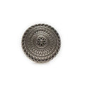 5pcs Lion Brooch for Jackets, Blazers & Uniforms 11.5-25mm Metal – Retro Ancient Silver 20mm
