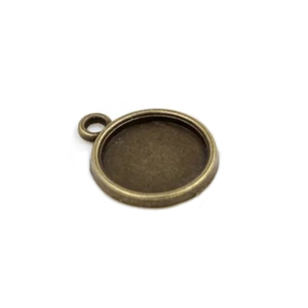 5pcs Cabochon Bases 8mm-20mm Single or Double Loop
