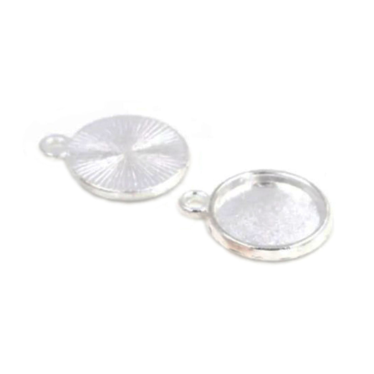 5pcs Cabochon Bases 8mm-20mm Single or Double Loop