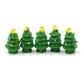 5pcs Snowman & Christmas Tree Bench Figurine Set – Christmas Trees