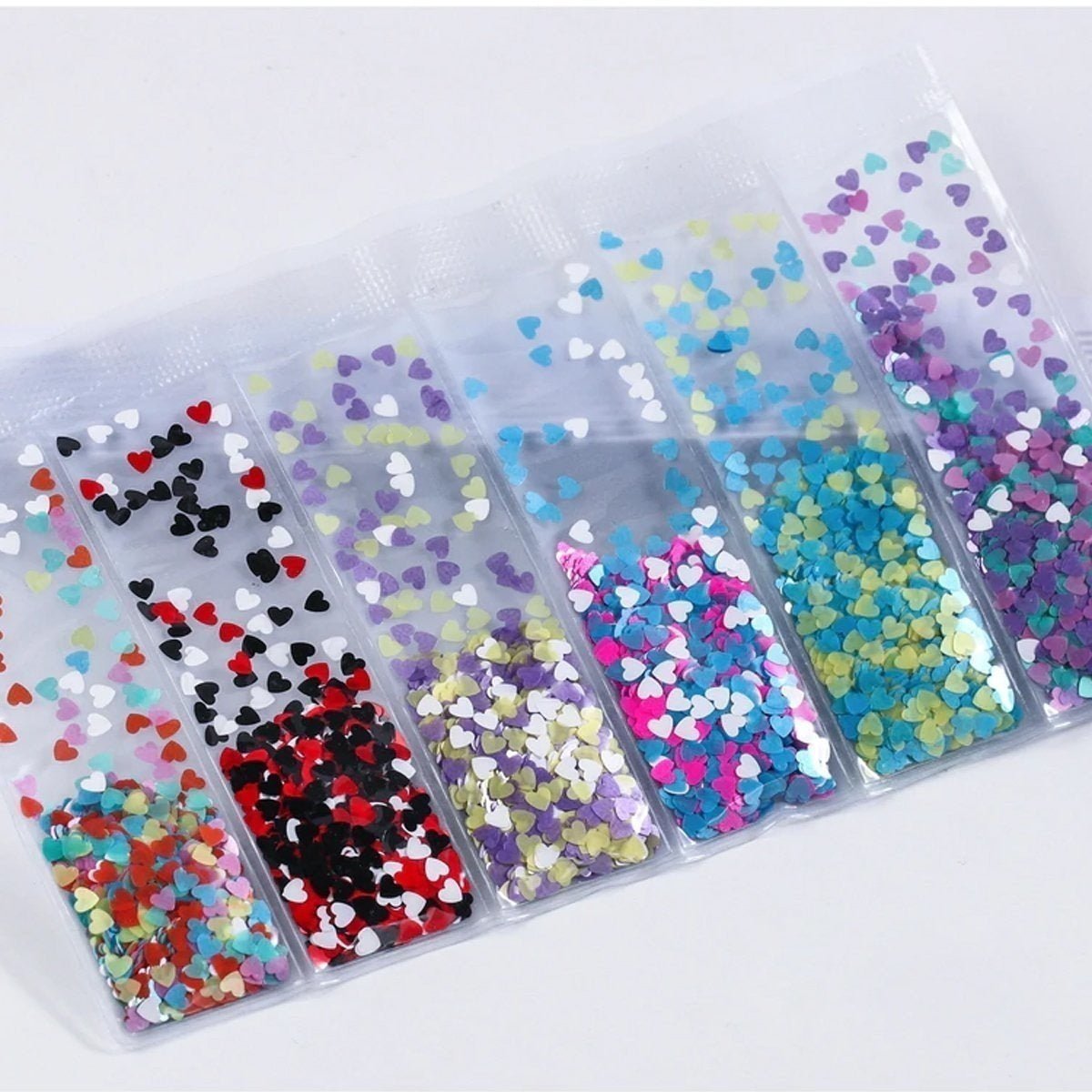 6 Bags Mixed Nail Glitter Powder Sequins 10g – 4