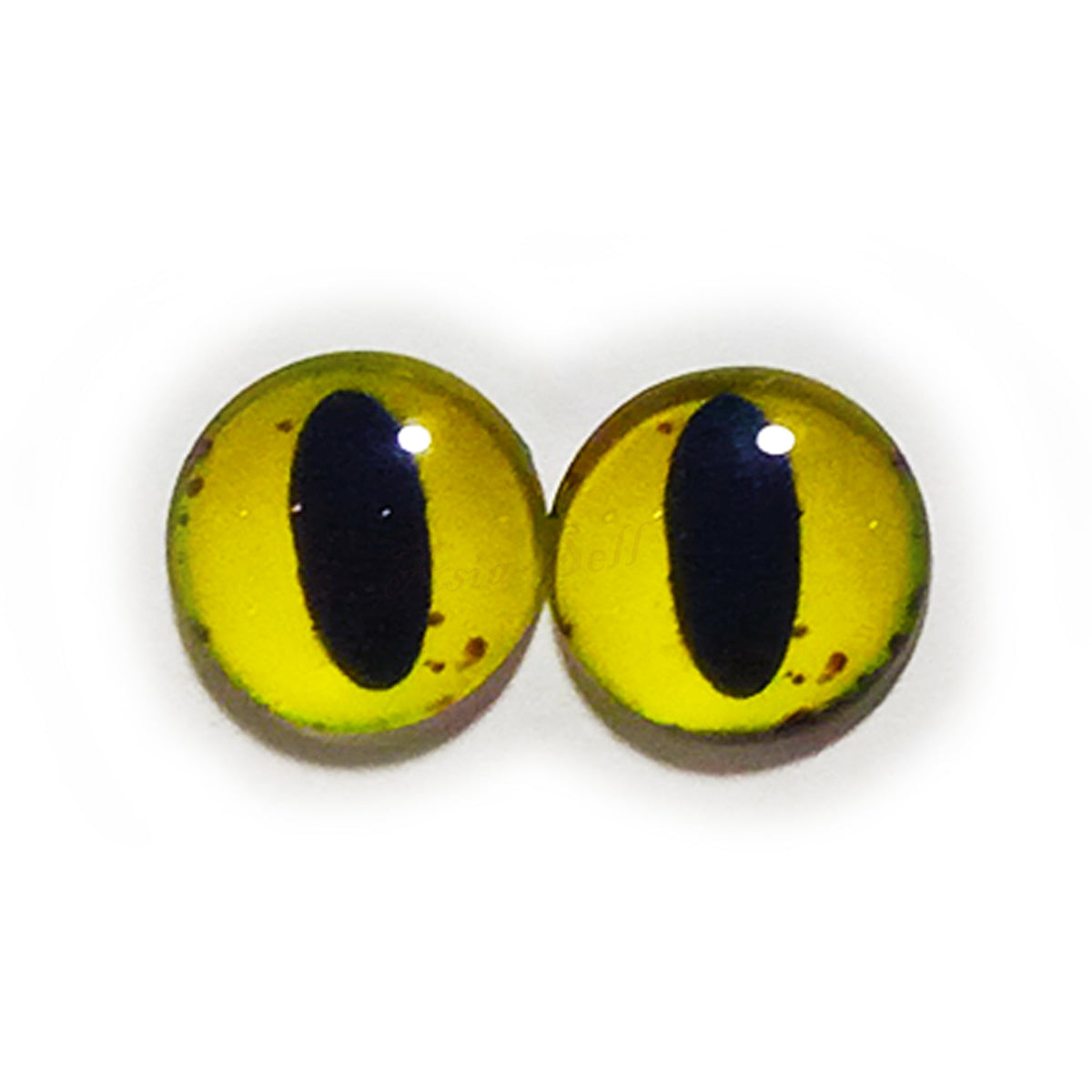 10pcs 6mm & 8mm Glass Cabochon Eyes
