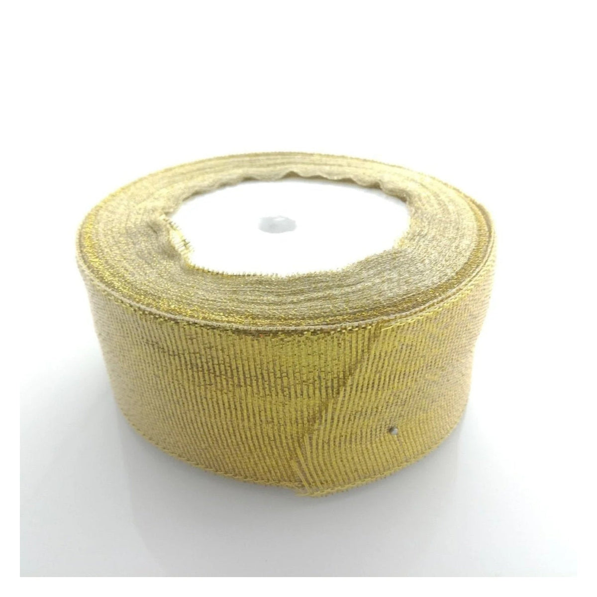 Gold Silver Ribbon 22m Wedding Christmas Decoration – Gold 40mm