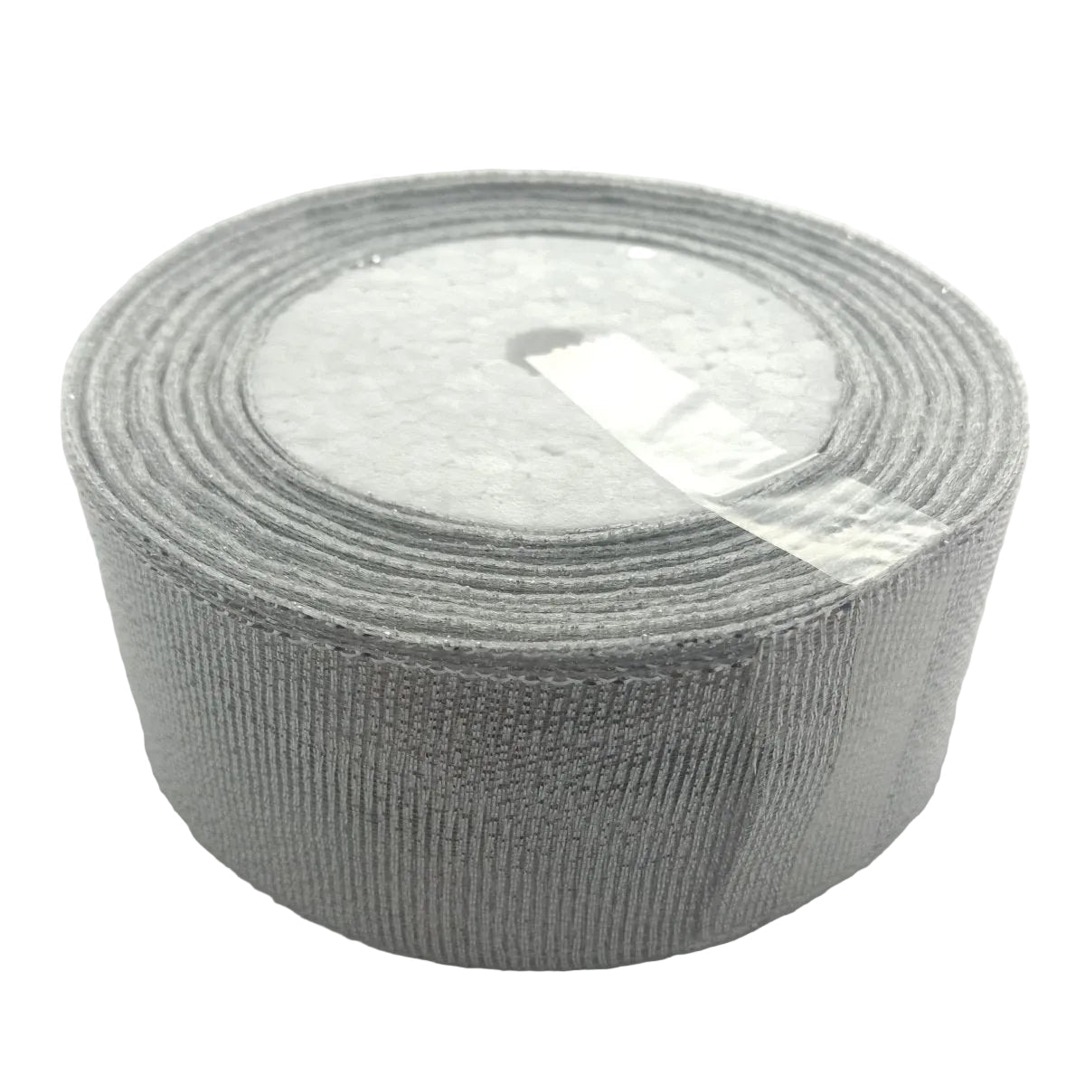 Gold Silver Ribbon 22m Wedding Christmas Decoration – Silver 40mm
