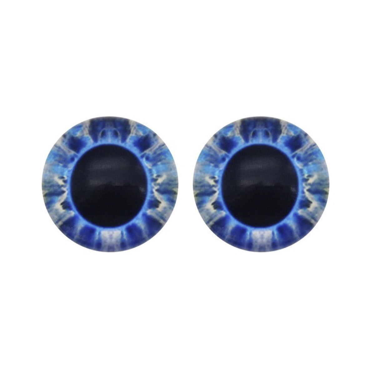 20mm Doll Owl Glass Eyes Large Pupils Cabochon