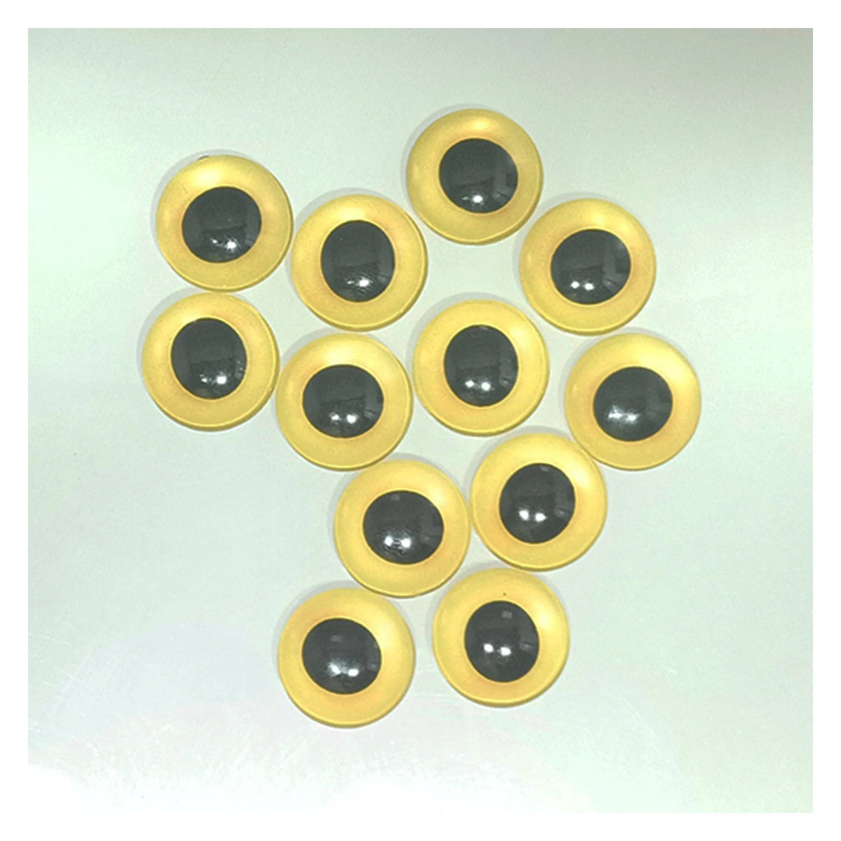 20mm Doll Owl Glass Eyes Large Pupils Cabochon