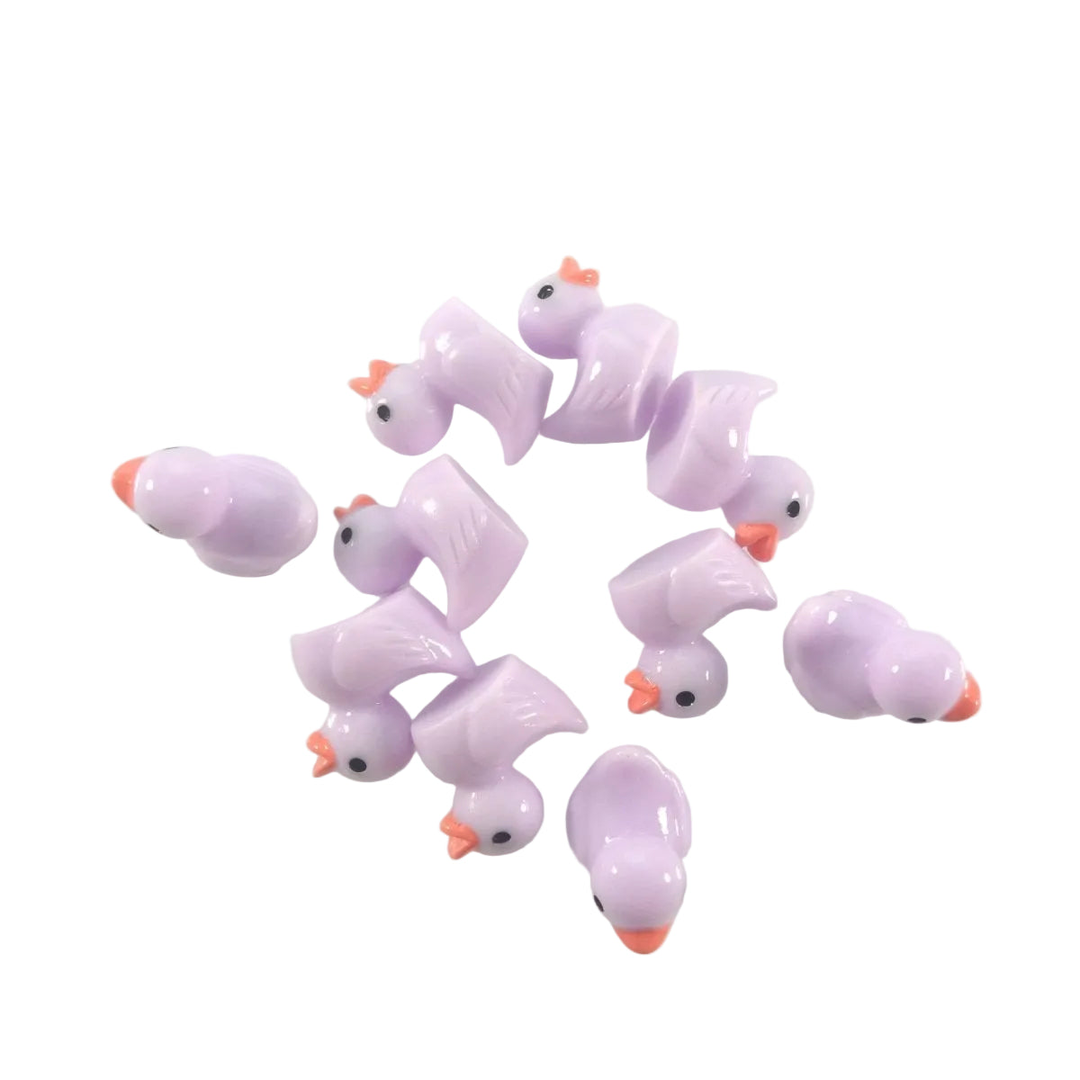Miniature Garden Turtle & Duck Figurine Set