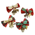 8pcs Christmas Tree Bow Ornaments – Mini 5 cm Width