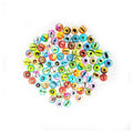 45 Pairs 12mm Glass Cabochon Cats Eye Mixed Photographic Flat Back