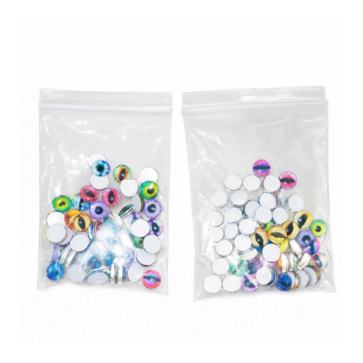 50 pcs 6mm Glass Doll Eyes Cabochon Craft