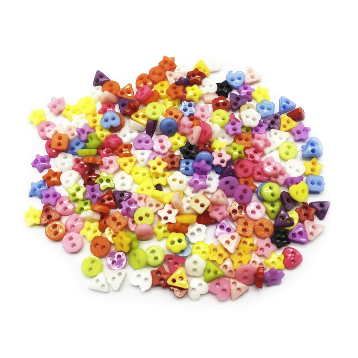 7.5mm Mixed Shape Buttons – 20-5000pcs – 6mm Stars Hearts Triangles Round / 20pcs, 6mm Stars Hearts Triangles Round / 100pcs, 6mm Stars Hearts Triangles Round / 200pcs, 6mm Stars Hearts Triangles Round / 500pcs, 6mm Stars Hearts Triangles Round /