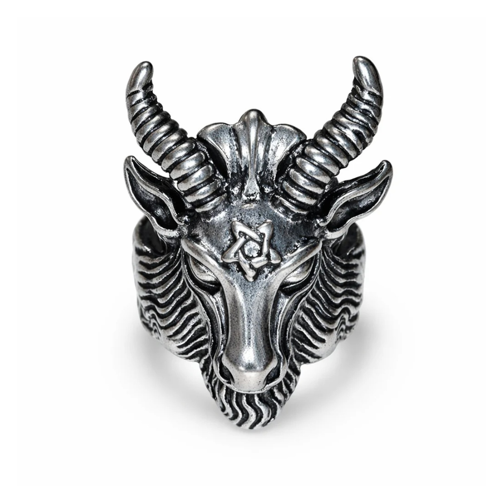 Dragon Goat Tiger Wolf Head Ring