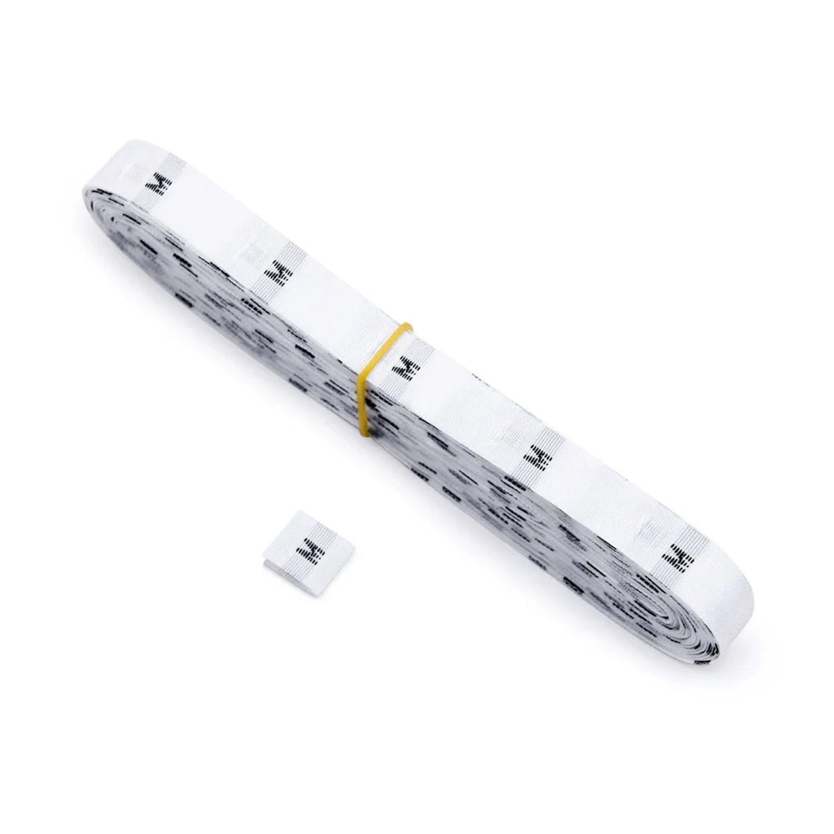 Clothing Size Label Tags 10-500pcs XS-4XL Black/White – 10pcs / M White / Uncut - Dotted Font, 500pcs / M White / Uncut - Dotted Font