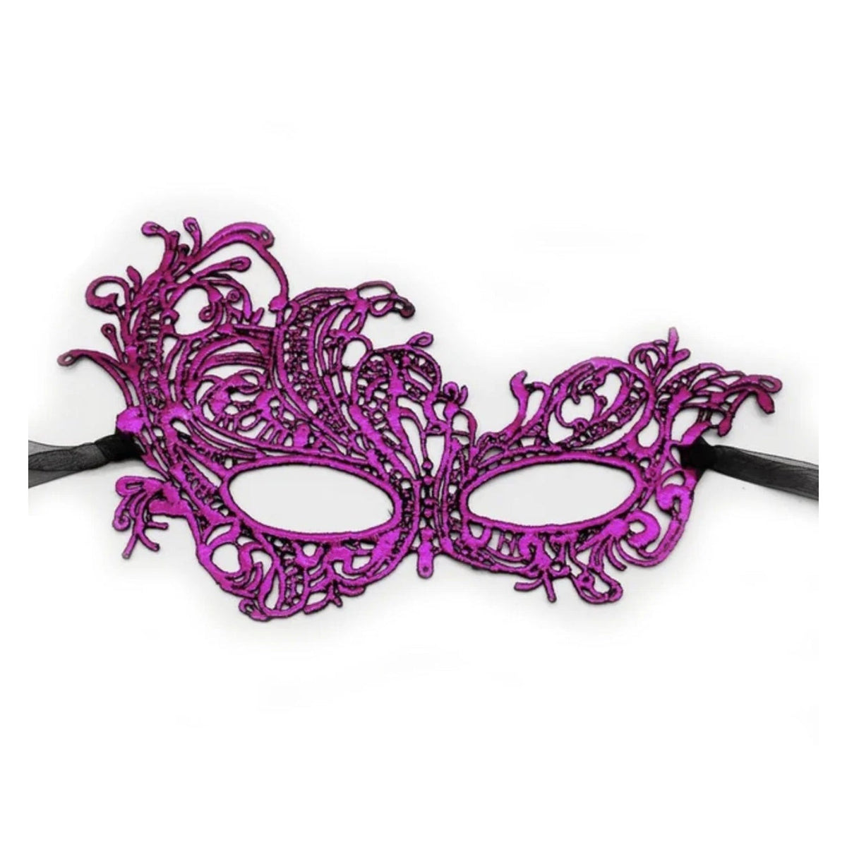 Sexy Lace Venetian Eye Mask – Pink