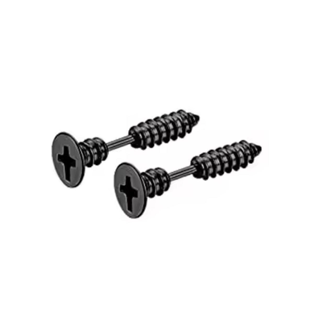 Punk Stainless Steel Stud Screw Earrings – Colour Changing