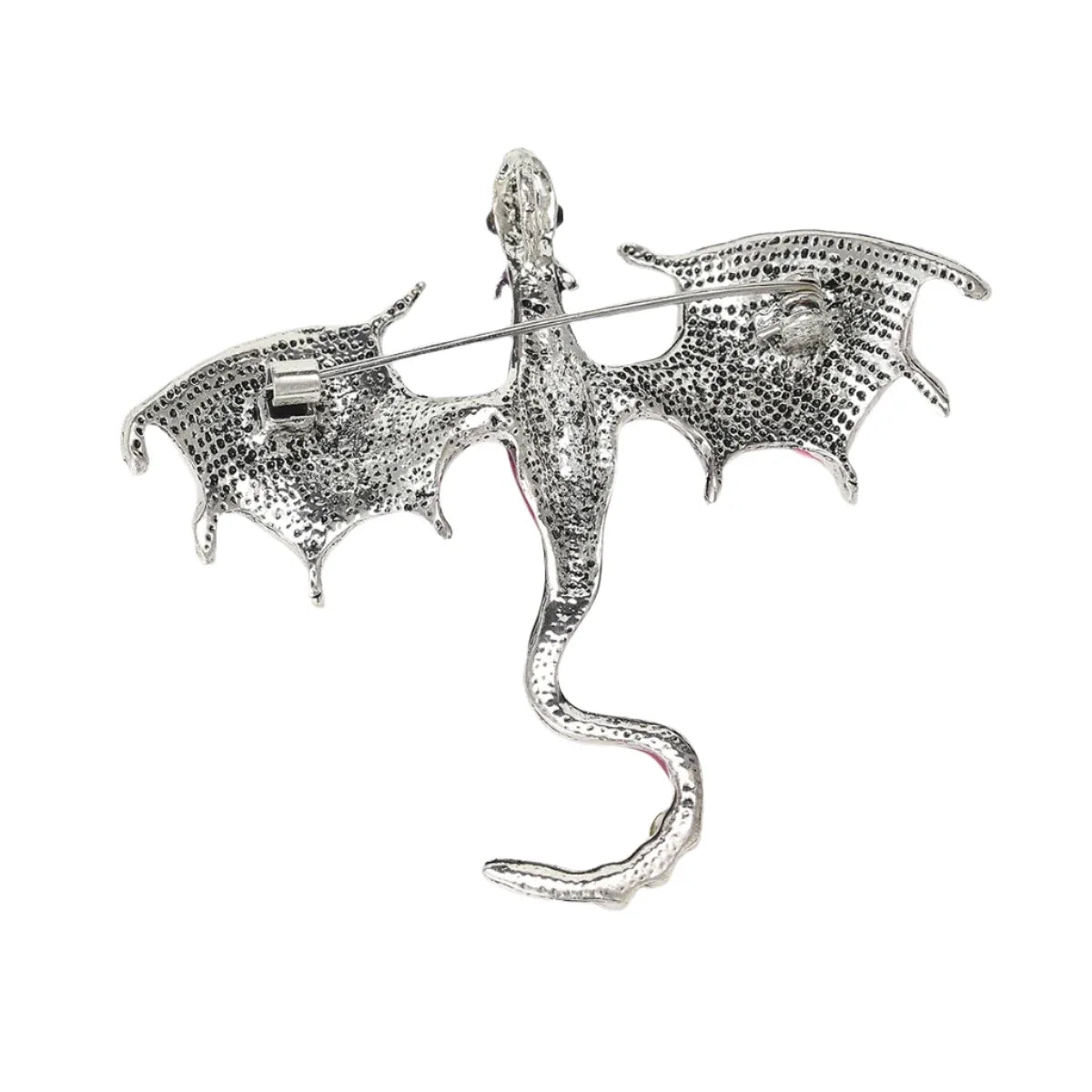 Metal Flying Dragon Enamel Brooch – 57×50 mm or 67×60 mm