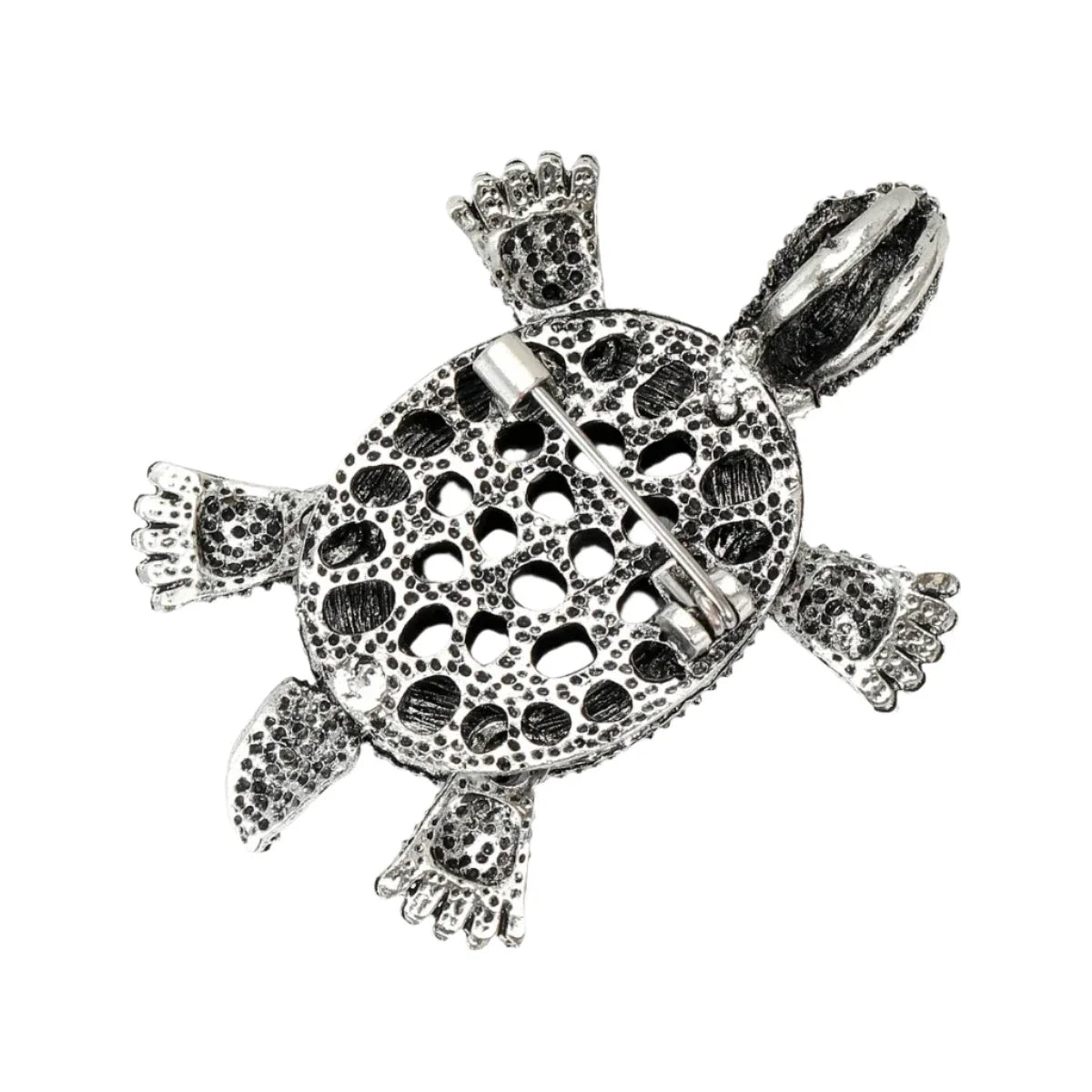 5.6cm Enamel Shell Sea Turtle Brooch Unisex Pin