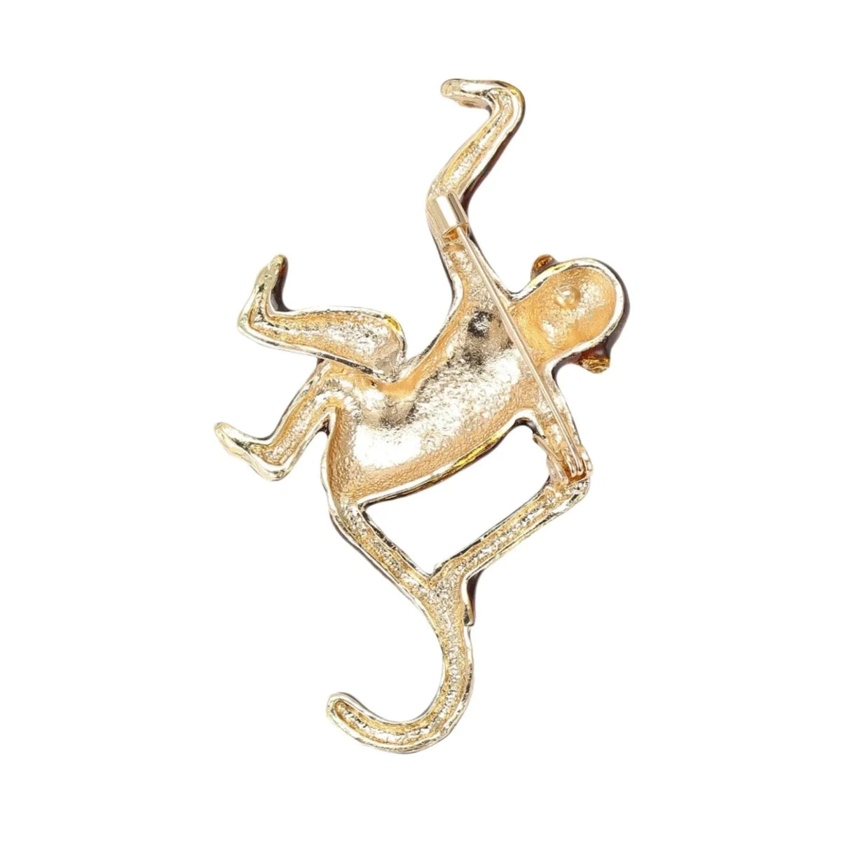 Enamel Monkey Brooch Pin Backed 7.8cm Model MM-BR-3014