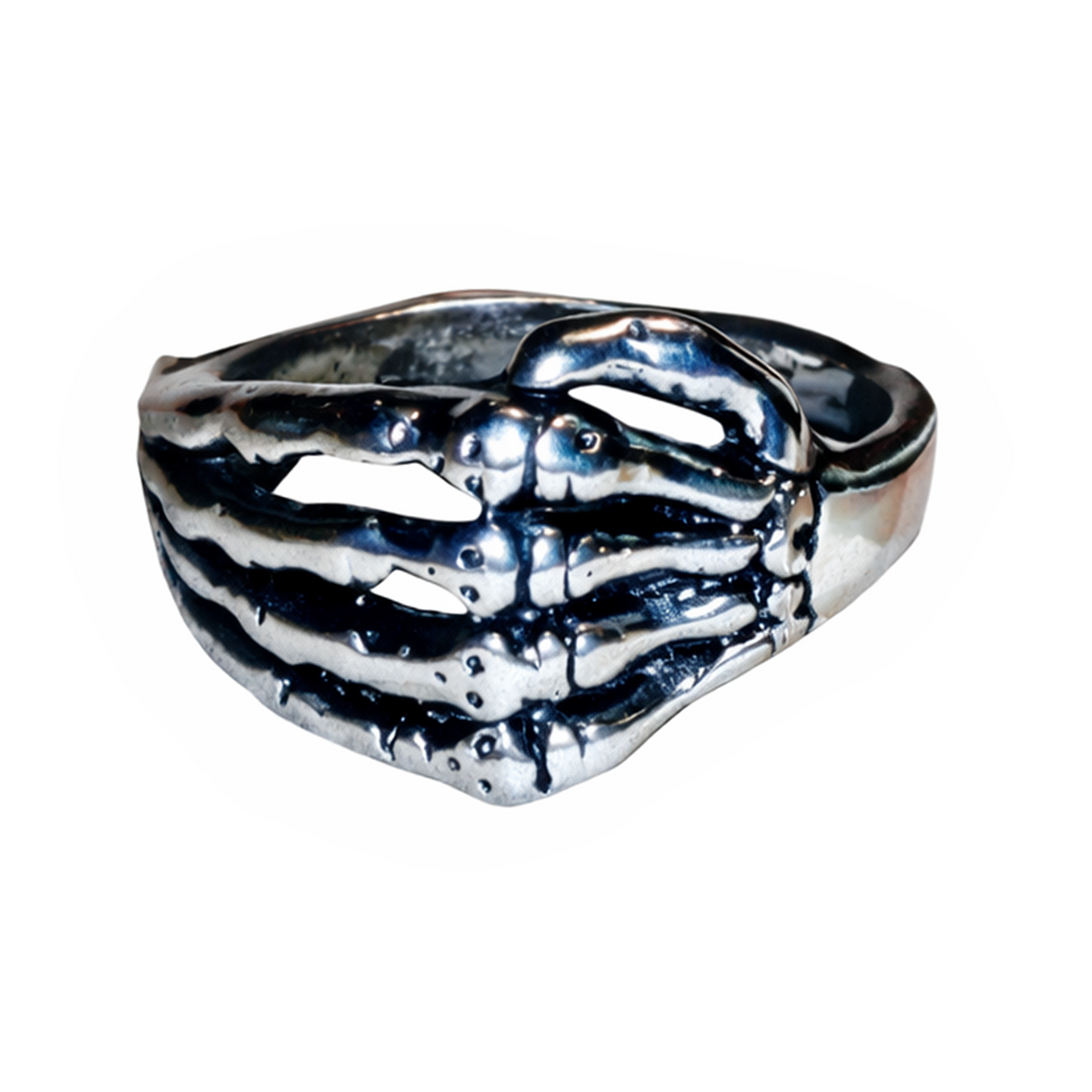 Skeleton Hand Ring Punk Skull Jewellery – Skeleton Hand Size 7 U.S., Skeleton Hand Size 9 U.S., Skeleton Hand Size 10 U.S., Skeleton Hand Size 11 U.S.
