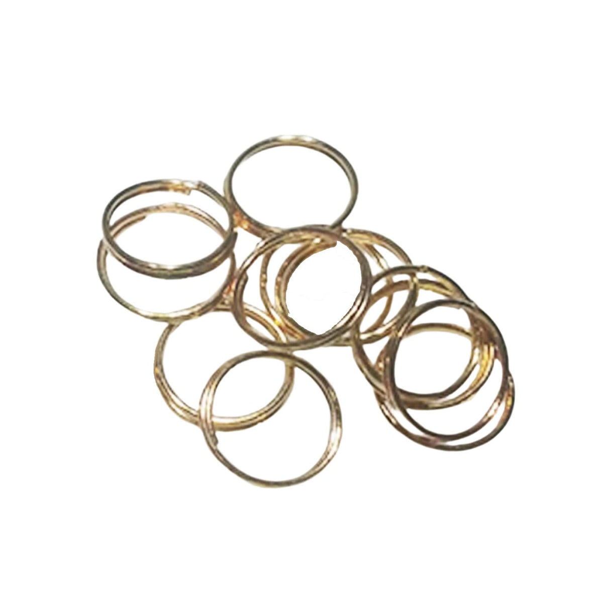 Split Key Rings Double Loop 4mm-12mm – 10pcs