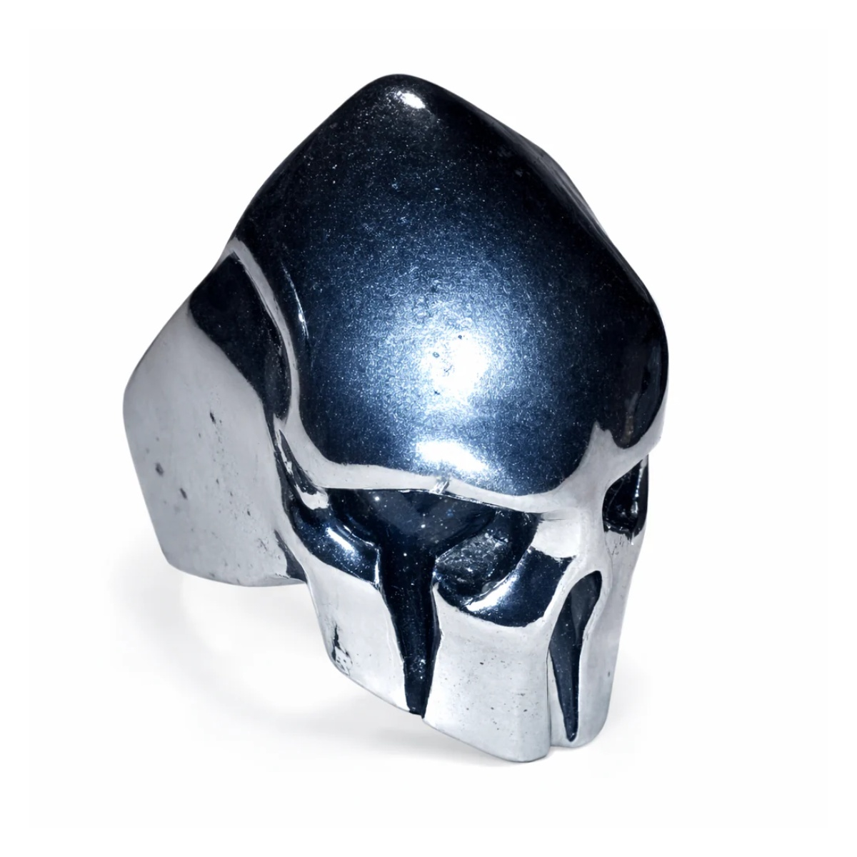 Stainless Steel Bikie Ring – Ape, Skull or Eye Designs – Skull Size 7+ adjustable U.S.