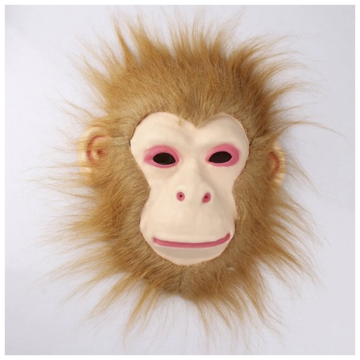 Ape Full Face Mask Monkey Fur Costume