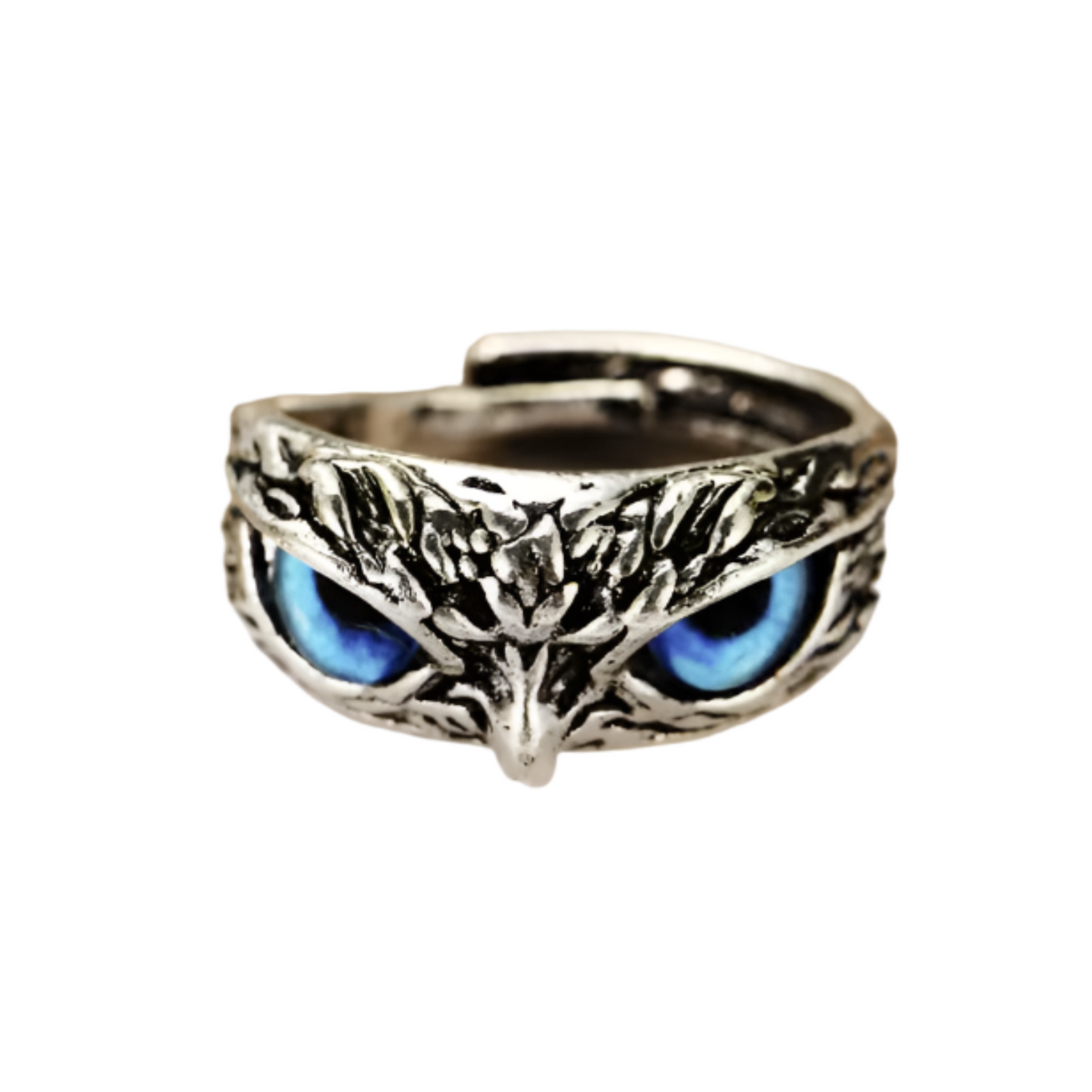 Owl Bird Adjustable Kids Ring – Blue