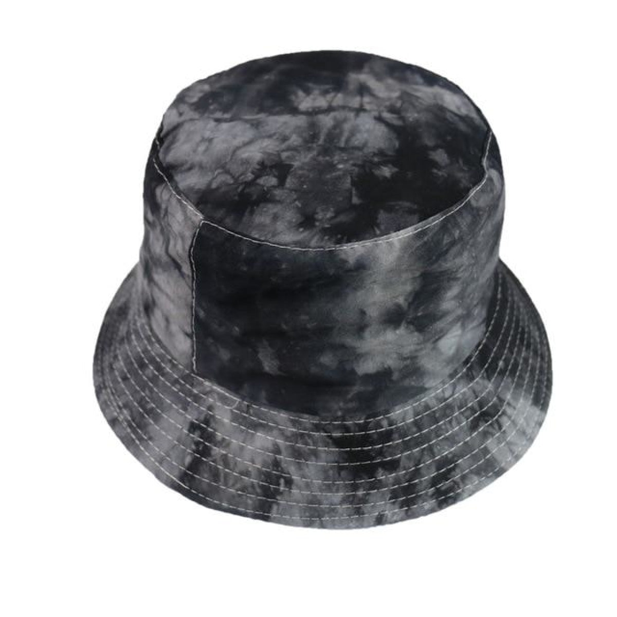 Bucket Hat with Cow Pattern and Colourful Checkerboard