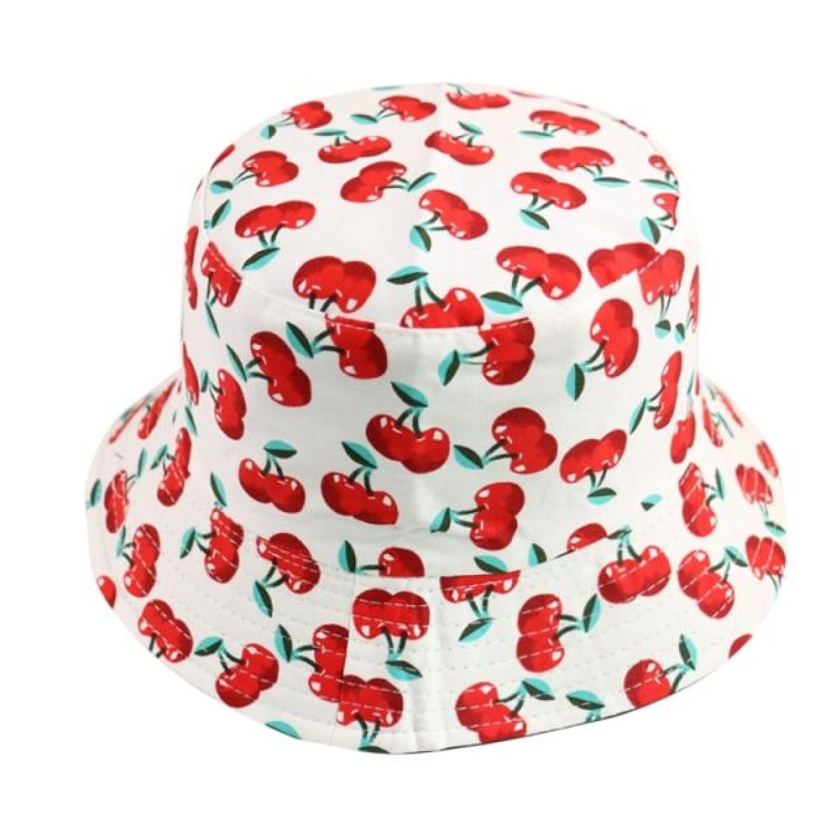 Bucket Hat with Cow Pattern and Colourful Checkerboard