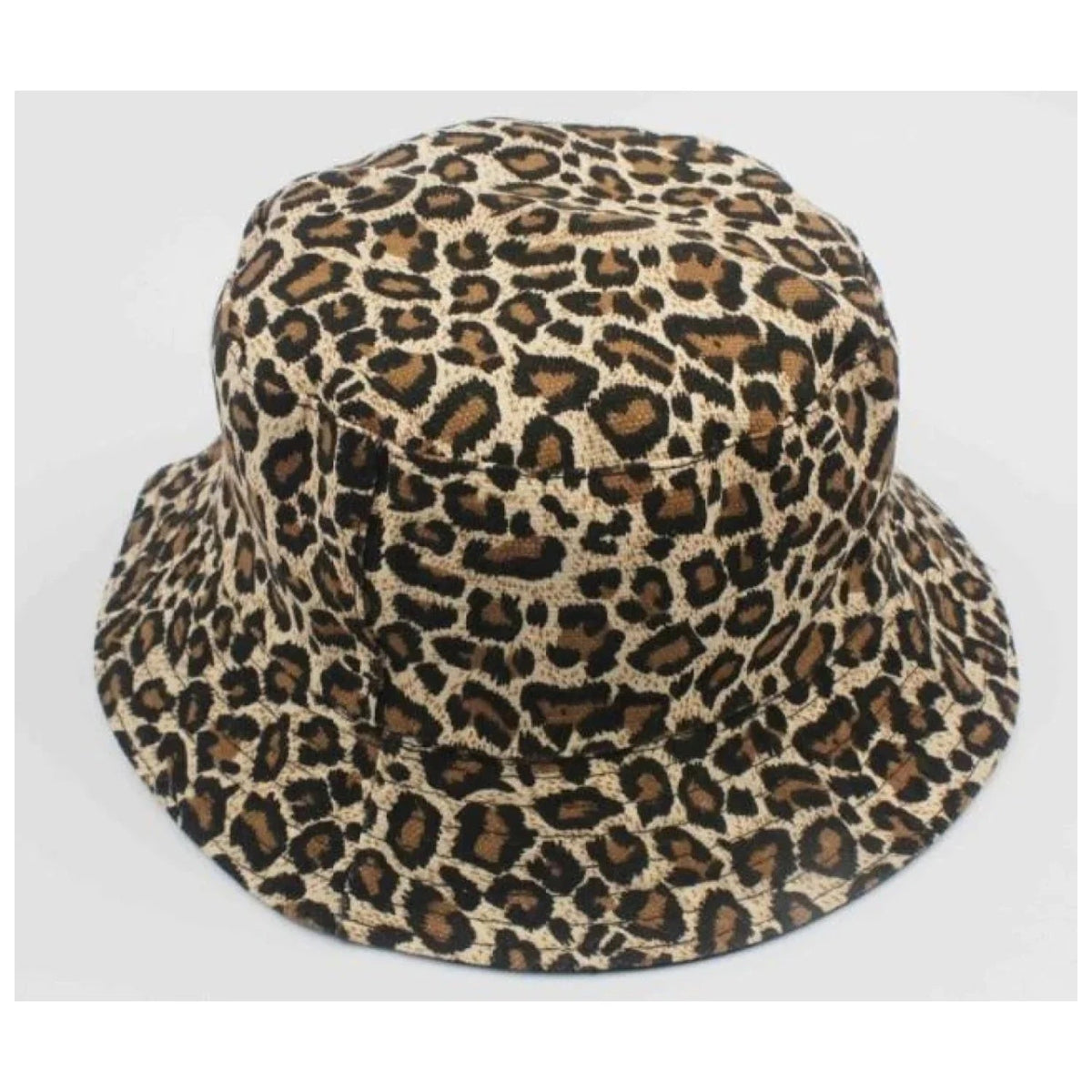 Bucket Hat with Cow Pattern and Colourful Checkerboard