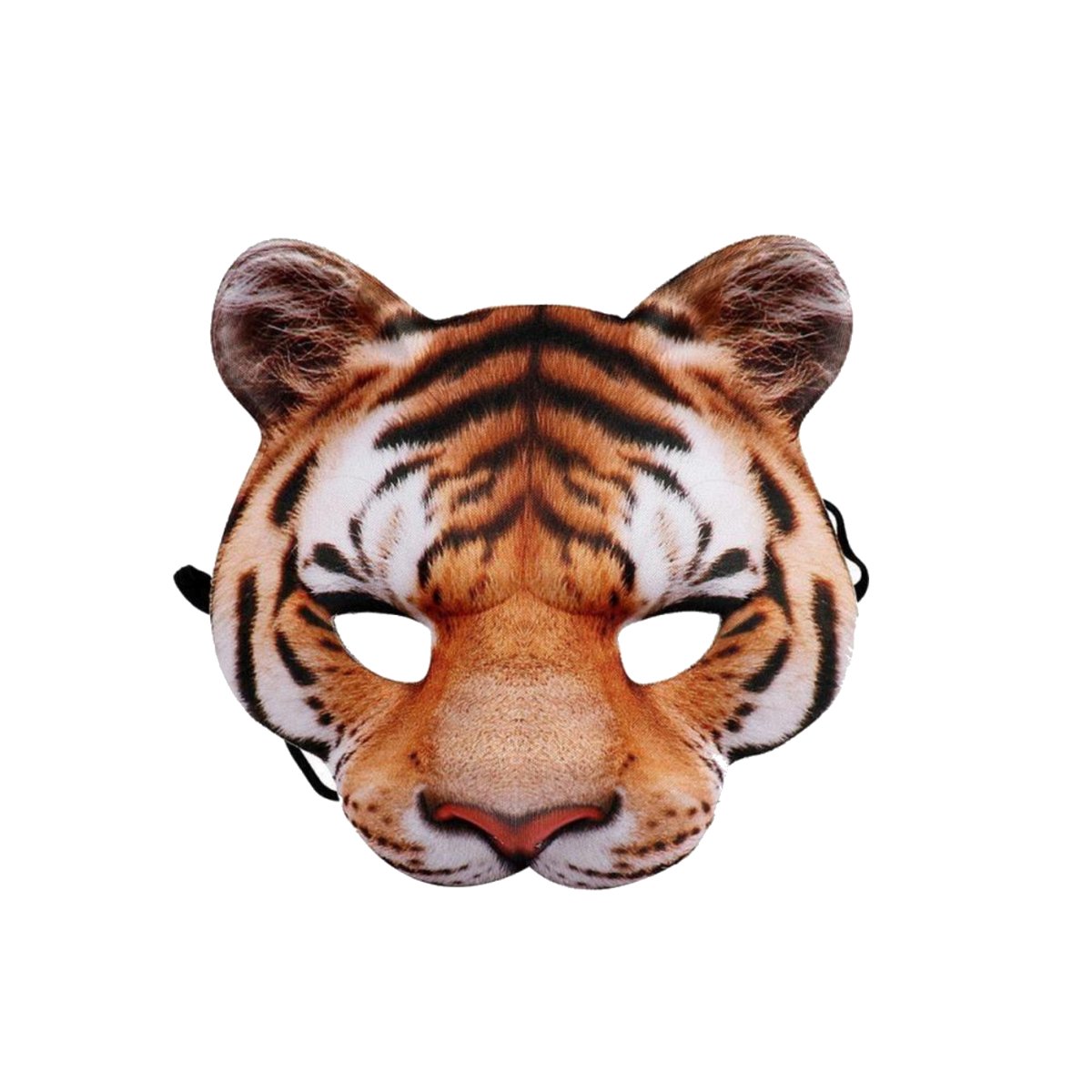 Kids Animal Half-Face Mask – Fox Pig Rabbit Tiger – Tiger