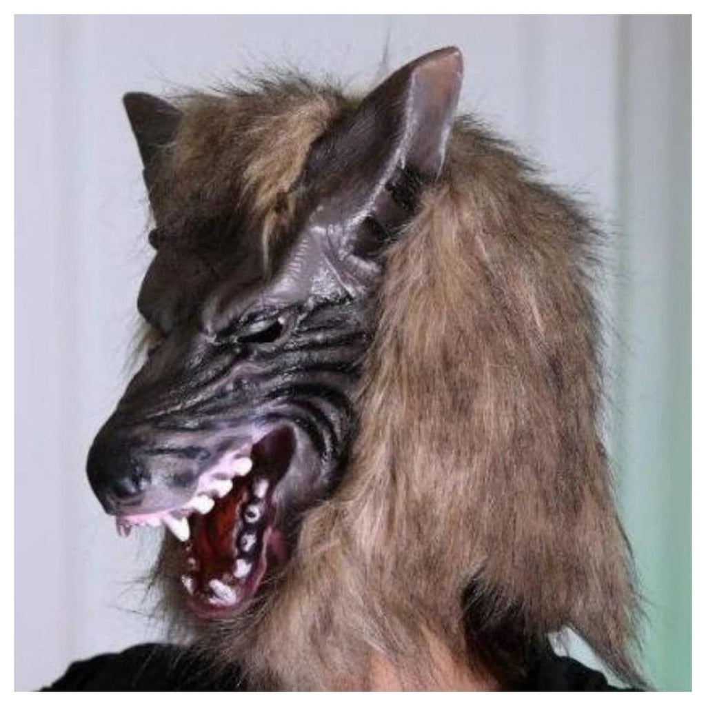 Clown Wolf Teddy Rabbit Animal Mask Horror Scary Halloween Full Face Costume Party - Clown - Asia Sell