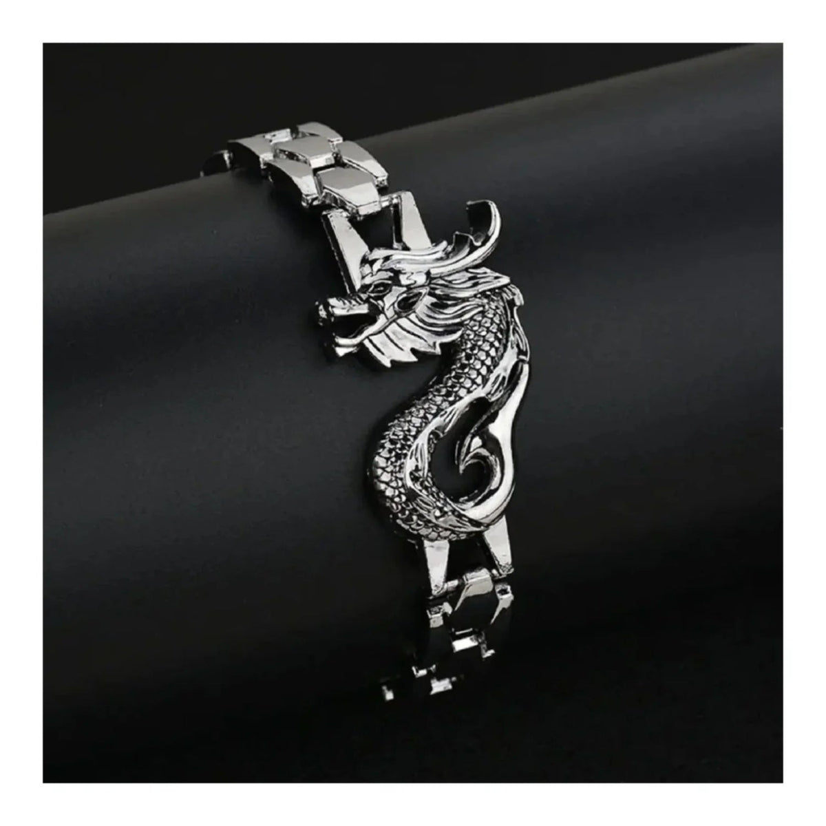 Dragon Bracelet Costume Jewellery Alloy Silver
