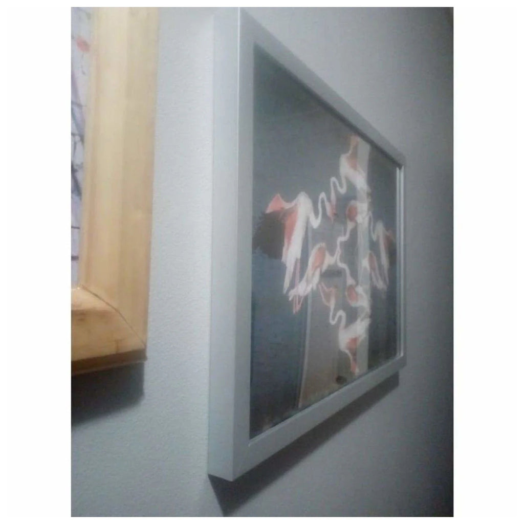 Eight Flamingos Art Flush Mount Wall Frame – A3