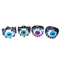Eyeball Claw Ring Pink Blue Green US 8-11 – Left Side Blue Size 18 (U.S. 8) 57mm, Left Side Blue Size 19 (U.S. 9) 59mm, Left Side Blue Size 20 (U.S. 10) 62mm, Left Side Blue Size 21 (U.S. 11) 64mm, Left Side Green Size 21 (U.S. 11) 65mm, Right Side