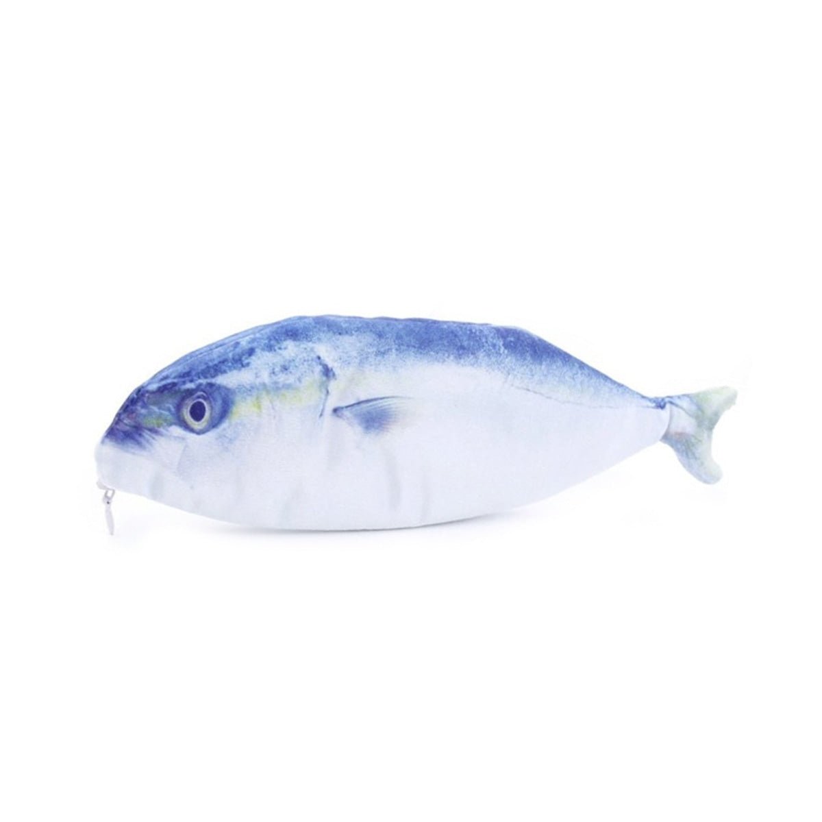 Fish Shape Pencil Case with Zipper – Bluefish