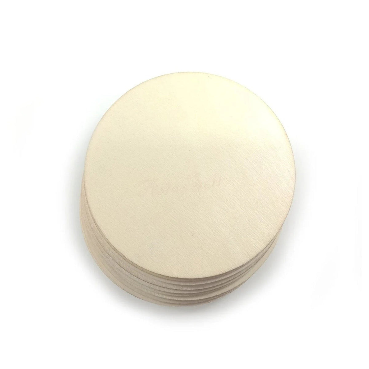 Flat Wooden Circle Craft Forms 10-100mm – 60mm 10pcs