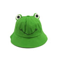 Frog Hat Floppy Sunhat Adjustable Drawstring Kids Bucket Hat – Green