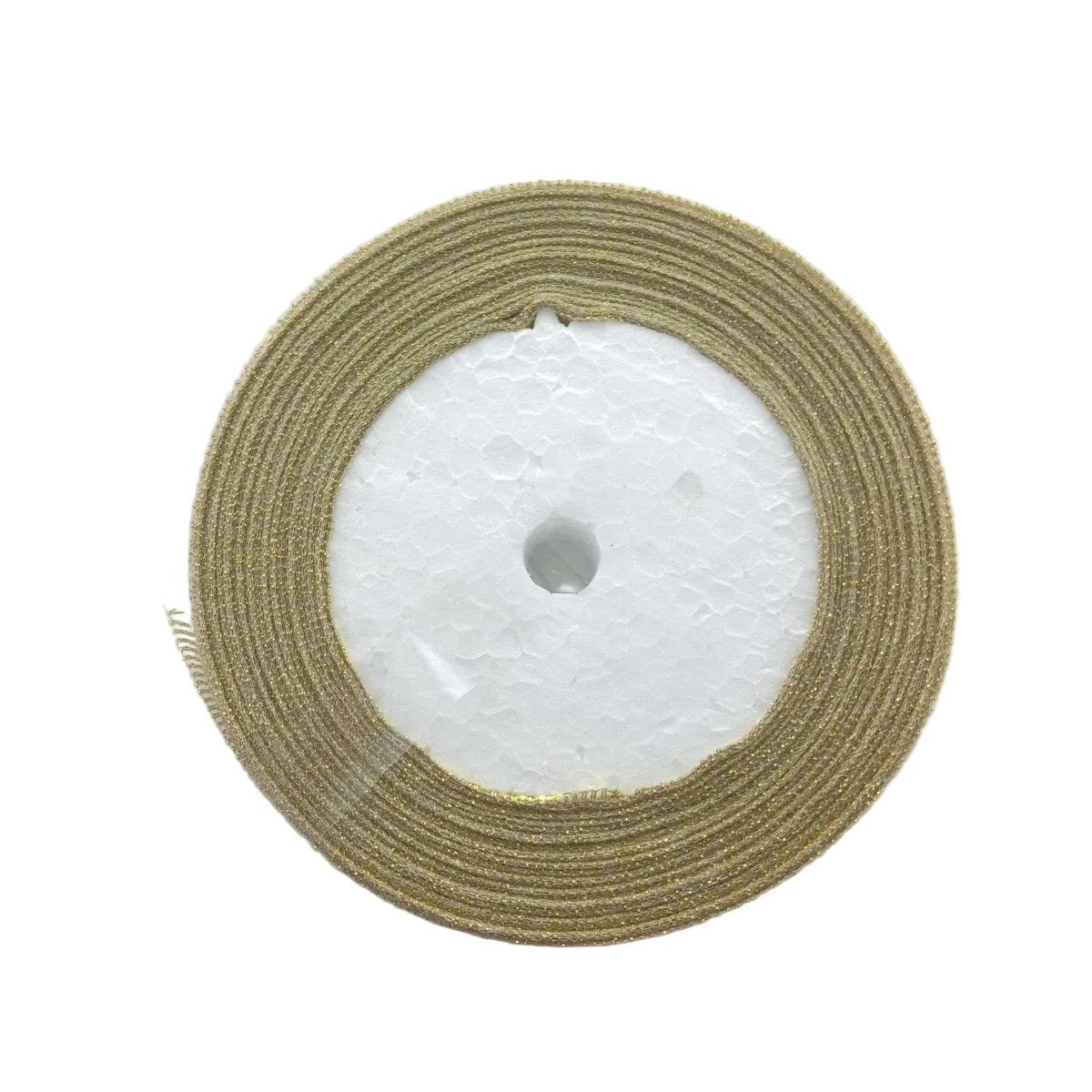 Gold 25mm Ribbon 22m for Wedding and Christmas